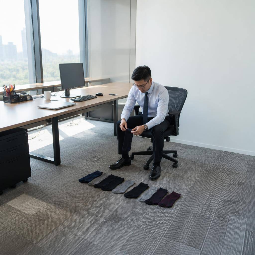 ถุงเท้า Dress Socks สีไหนดี ที่ช่วยให้แต่งตัวง่ายและดูมืออาชีพขึ้นทุกวัน